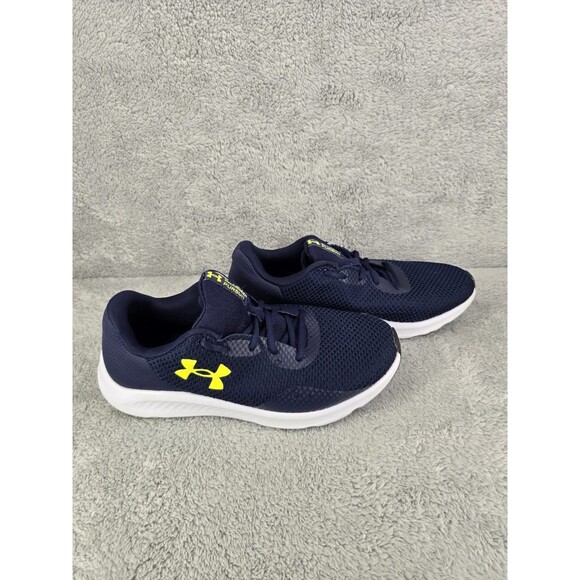 Under Armour Charged Pursuit 3 Blue Yellow SZ 10 main image 6
